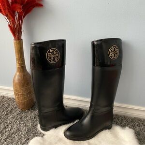 Tory Burch x Aigle Rubber Rain Boots